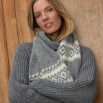Warm Winter Woolen Scarf for Christmas, Hand Knitted Natural Wool Soft Warm Scarf with Tassels - Image 3