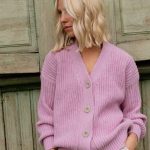 Hygge Cashmere sweater, Hand Knitted Pure Merino Wool Jumper, Vintage Style Knit Sweater - Image 2