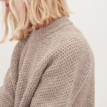 Soft honeycomb wool pullover, Merino wool jumper, women's knitted sweater - Image 5