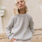 Soft honeycomb wool pullover, Merino wool jumper, women's knitted sweater - Image 8