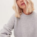 Hand Knit Cashmere Sweater, Loose Knit Sweater, Knitted Womens Woolen Jumper - Image 5