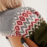 Nordic Merino Wool Jumper, Simple Womens Green Pullover, Knitted Woolen Sweater in Scandi Style TORI - Image 7