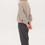 Soft honeycomb wool pullover, Merino wool jumper, women's knitted sweater - Image 7