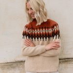 Knitted Womens Merino Pullover, Scandinavian Style Woolen Sweater, Soft Minimalist Merino Top SAND - Image 3