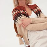 Warm Merino Wool Jumper, Knitted Womens Woolen Sweater, Scandi Style Zipped Cosy Jumper FABI - Image 4