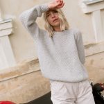 Hand Knit Cashmere Sweater, Loose Knit Sweater, Knitted Womens Woolen Jumper - Image 4