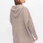 Merino Wool Sweater, Zipped cosy natural wool jacket - Image 4