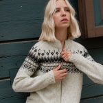 Scandinavian Style Jumper, hand knit sweater for women, Norwegian Wool Sweater for Women - Image 2