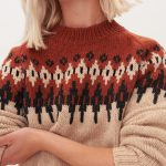 Knitted Womens Merino Pullover, Scandinavian Style Woolen Sweater, Soft Minimalist Merino Top SAND - Image 4