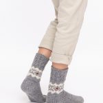 Hygge Socks, Skin Friendly Organic Wool Socks, Womens Winter Knitted Socks - Image 3