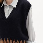 Alpaca Wool Scandinavian Womens Vest, Knitted Soft Merino Vest - Image 6
