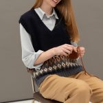 Alpaca Wool Scandinavian Womens Vest, Knitted Soft Merino Vest - Image 8