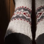 Ready to Ship Knitted Warm Winter Socks, Hand Knitted Scandinavian Style Boots Socks - Image 6