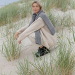 Merino wool minimalistic jumper, Supreme cashmere woolen sweater, Women all season sweater - Image 3