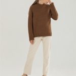 Supreme wool cashmere merino turtleneck sweater, Ethical women knitwear - Image 8