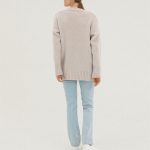 Merino wool minimalistic jumper, Supreme cashmere woolen sweater, Women all season sweater - Image 7