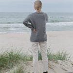 Merino wool minimalistic jumper, Supreme cashmere woolen sweater, Women all season sweater - Image 4