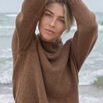 Supreme wool cashmere merino turtleneck sweater, Ethical women knitwear - Image 10