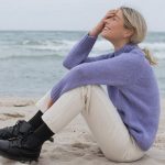 Supreme wool cashmere merino turtleneck sweater, Ethical women knitwear, Soft warm wool woman sweater - Image 8