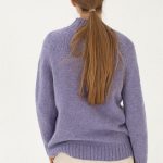 Supreme wool cashmere merino turtleneck sweater, Ethical women knitwear - Image 5