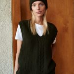 Cashmere merino sweater vest, Hand knitted cashmere wool vest - Image 8