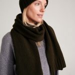 Cashmere and merino wool scarf, Woolen warm scarf, Oversized unisex wool scarf - Image 2