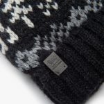 Hygge wool scarf, Warm Winter Scarf with Patters, Oversized pure wool shawl, Hand Knitted in Europe - Image 6