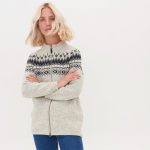 Scandinavian Style Jumper, hand knit sweater for women, Norwegian Wool Sweater for Women - Image 4