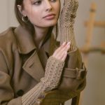 Warm Fingerless Mittens for Women, Knit Fingerless Gloves, Knitted Wrist warmers - Image 5