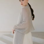 Bridal Shawl Scarf, wedding shoulder scarf, light summer shawl, lightweight mohair wrap cover up - Image 8