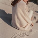 Wool Cape Poncho, Loose Fit Woolen Poncho, Knitted Lightweight Wool Cape - Image 4