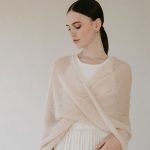 Luxurious Wedding Cape Shawl, Light Bridal Wrap Shawl, White Mohair Cape, Bridal Mohair Cover up