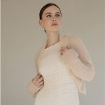 Modern Knit Shawl Mohair Shoulder Wrap, Romantic Mohair Shawl, Lightweight Bolero Shrug