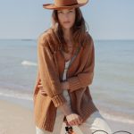 Doubleface Jacket Womens Poncho, Minimalist Knit Jacket, Oversized Jumper with Hood - Image 7