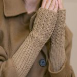 Warm Fingerless Mittens for Women, Knit Fingerless Gloves, Knitted Wrist warmers - Image 4