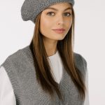 Minimalistic Cashmere Sweater Vest Top, Vintage Style Vest Top, Womens Knitted Vest - Image 11