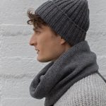 Long Men Wool Scarf, Warming Boyfriend Gift, Warm Merino Scarve for Men, Gentelmans Scarf - Image 4