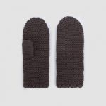 Honeycomb Knitted Mittens, Classy Wool Mittens for Women, Warm Wrist warmers - Image 8