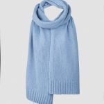 Cashmere and merino wool scarf, Woolen warm scarf, Oversized unisex wool scarf - Image 7