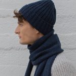 Long Men Wool Scarf, Warming Boyfriend Gift, Warm Merino Scarve for Men, Gentelmans Scarf