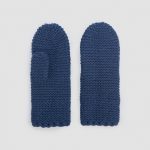 Knit Wool Mittens for Women, Elegant Warm Knitted Gloves, White Wrist warmers - Image 8