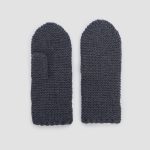 Honeycomb Knitted Mittens, Classy Wool Mittens for Women, Warm Wrist warmers - Image 9