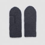 Knit Wool Mittens for Women, Elegant Warm Knitted Gloves, White Wrist warmers - Image 10
