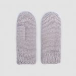 Honeycomb Knitted Mittens, Classy Wool Mittens for Women, Warm Wrist warmers - Image 10