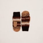 Natural wool Bernie Sanders woolen mittens, Winter crochet gloves, Bernie mittens knit, Warm brown mittens - Image 4