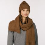 Stylish Cashmere Scarf in Scandinavian Style, Long supreme cashmere and merino wool scarf - Image 2