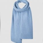 Stylish Cashmere Scarf in Scandinavian Style, Long supreme cashmere and merino wool scarf - Image 6