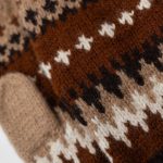 Natural wool Bernie Sanders woolen mittens, Winter crochet gloves, Bernie mittens knit, Warm brown mittens - Image 3