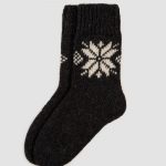 Ready to Ship Scandinavian style knitted socks, Natural wool hand knitted winter socks - Image 7