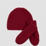 Honeycomb Knitted Mittens, Classy Wool Mittens for Women, Warm Wrist warmers - Image 11